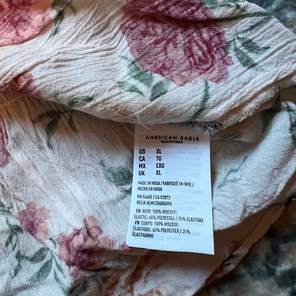 American Eagle Peplum Crop-Top - Picture 3 of 5